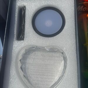 Heart-Shaped Crystal with LED Light